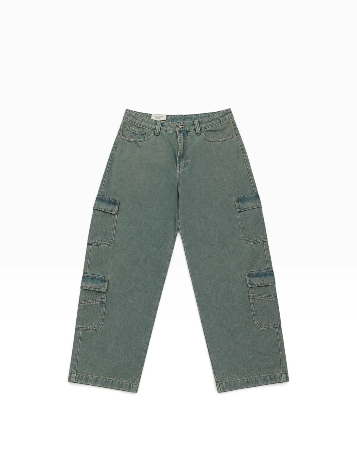 Utility Cargo Wide Denim Ice Blue