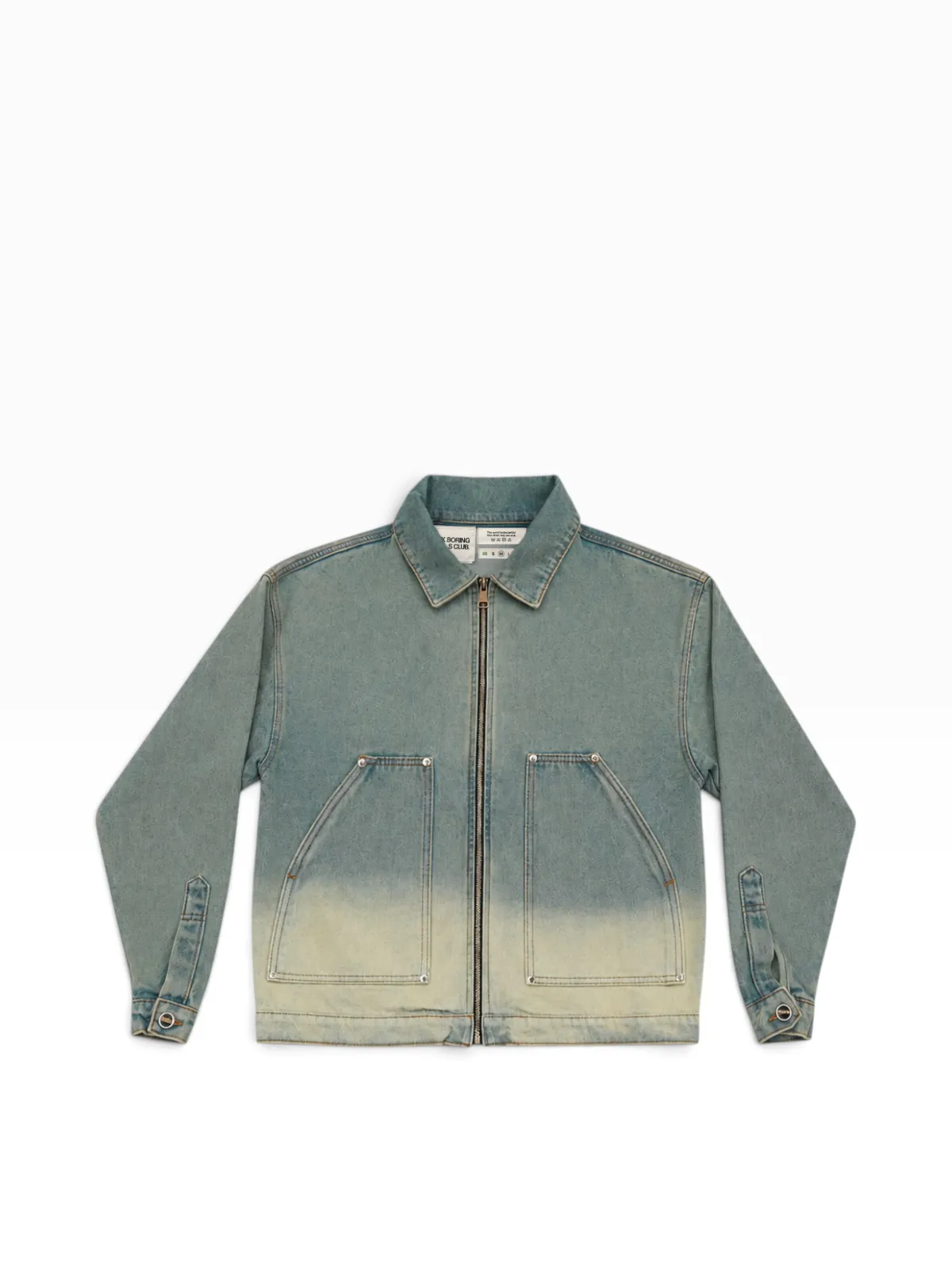 Workshop Denim Zip Jacket Indigo