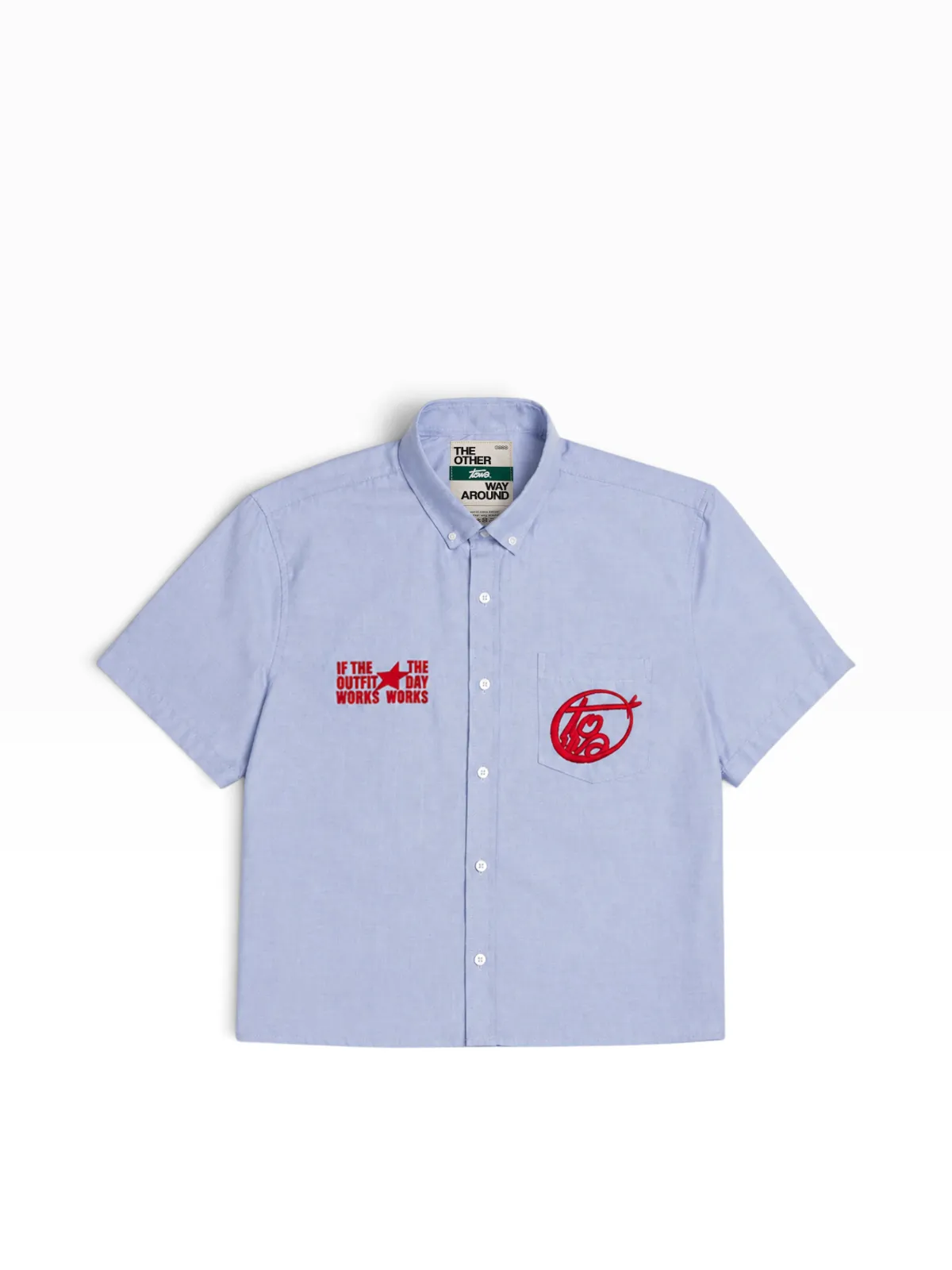 Valencia Work Shirt SS Celeste
