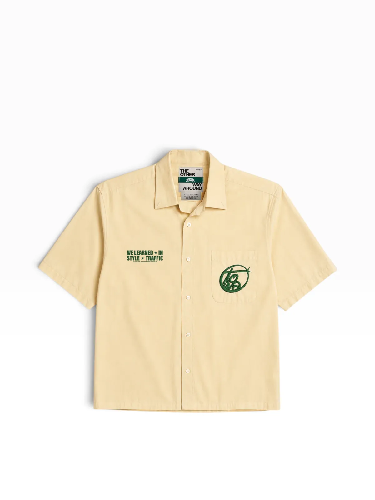 Valencia Work Shirt SS Crema