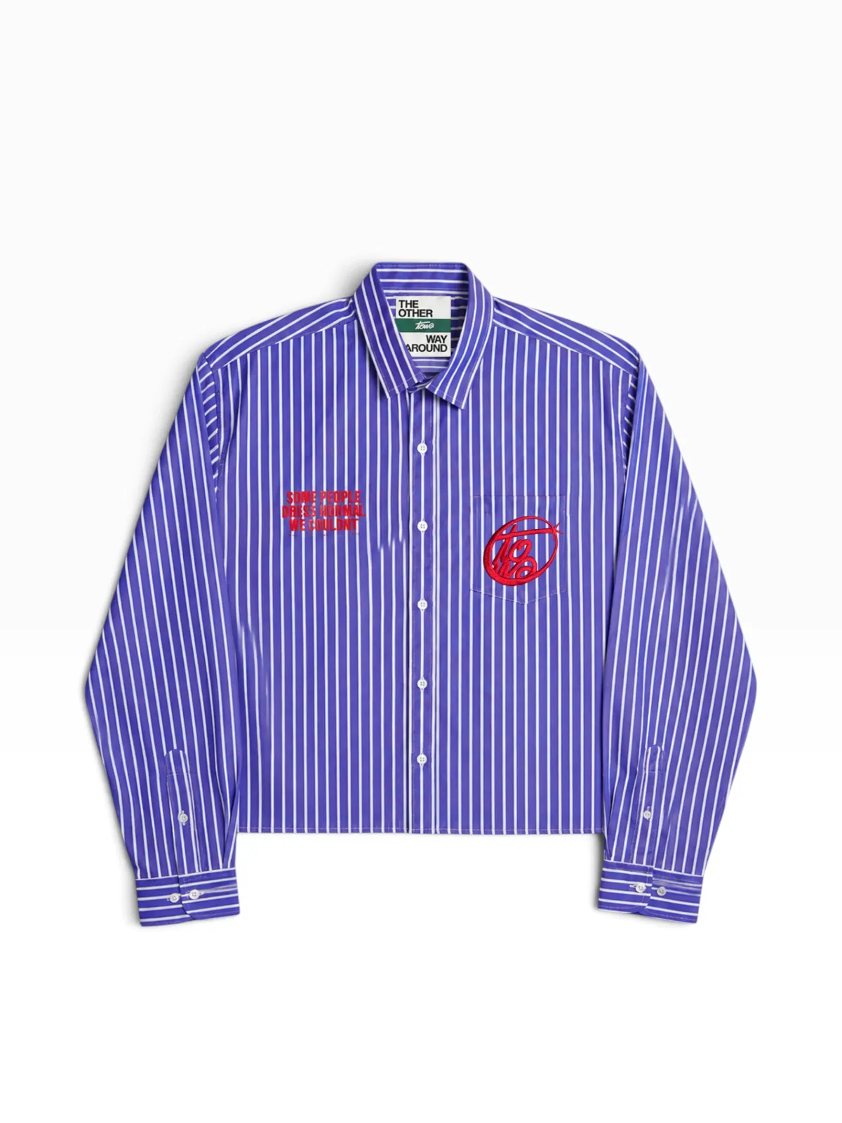 Valencia Stripe Shirt LS Rayas Azul/blanco
