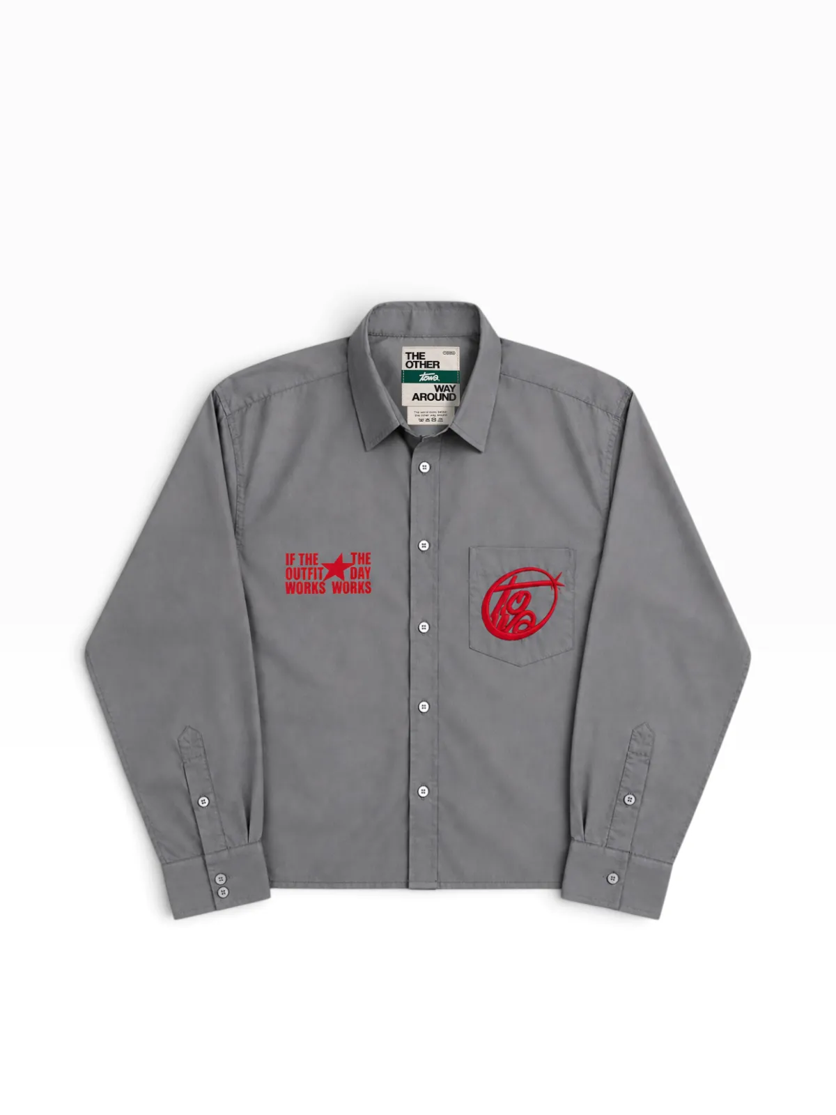 Valencia Work Shirt LS Gris